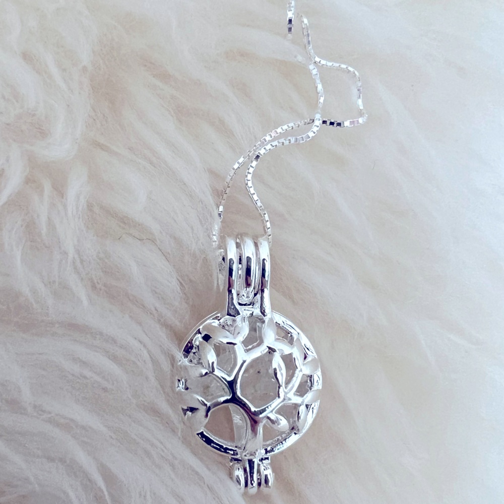 Tree of Life Phenakite /Phenacite locket - Picture 12 of 15